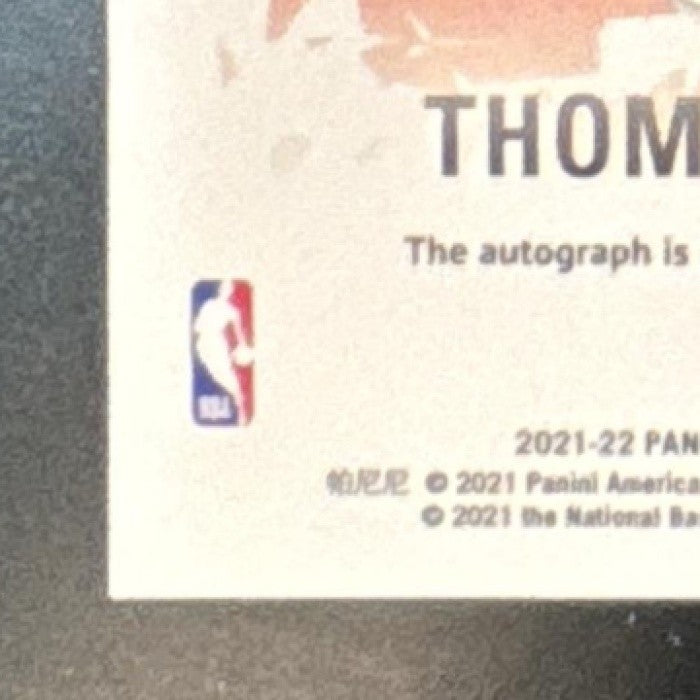 2021-22 Donruss Elite Thomas Bryant Impact Impressions Auto Washington Wizards