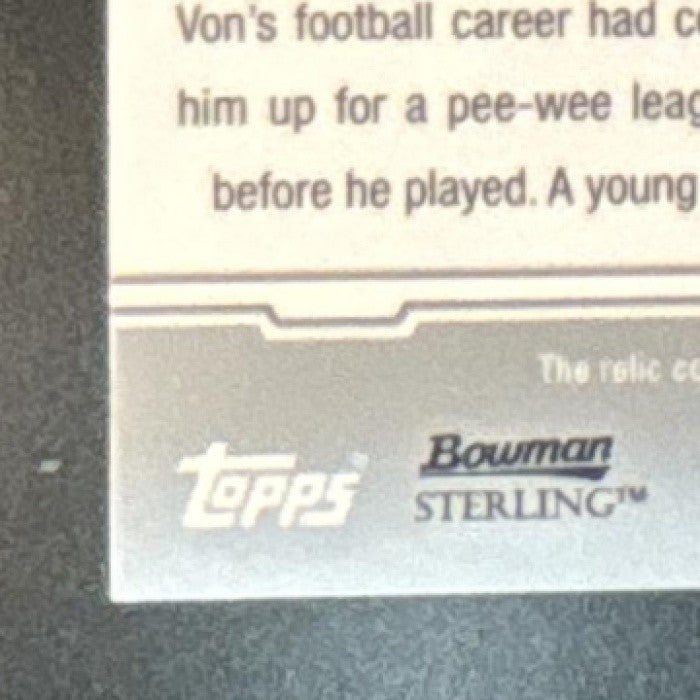 2011 Bowman Sterling Von Miller Relic #BSR-VM RC Denver Broncos