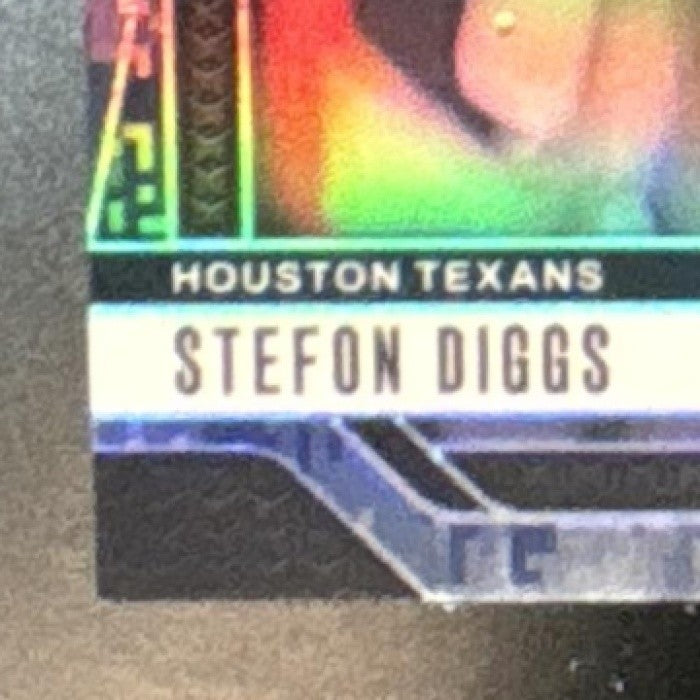 2024 Panini Prizm Stefon Diggs Navy Camo /25 #114 Houston Texans