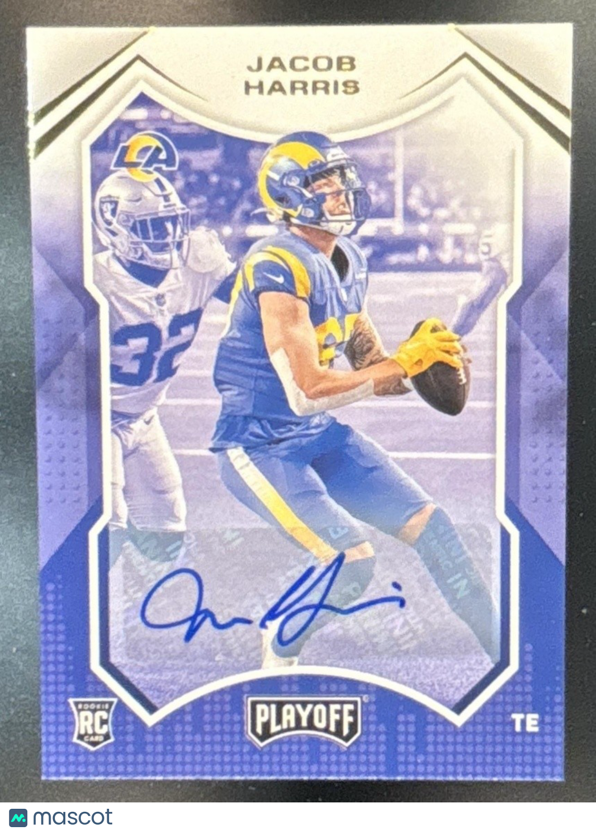 2021 Panini Playoff Jacob Harris Auto #238 RC Los Angeles Rams