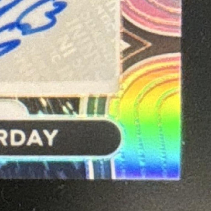 2024 Panini Prizm Jeff Saturday Significant Signatures #SS-JSY Auto