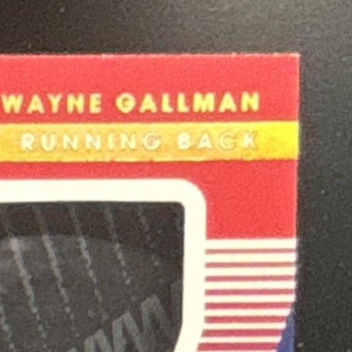 2018 Panini Absolute Evan Engram Wayne Gallman Cleat Combos /99 MEM Giants