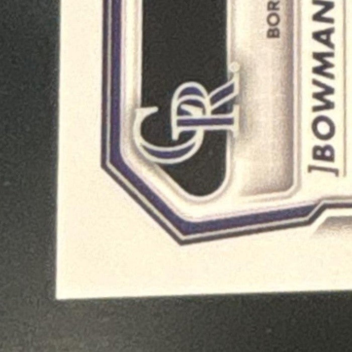 2026 Bowman Mega Box Ethan Holliday Chrome Prospect Auto Gold Mojo /50 Rockies
