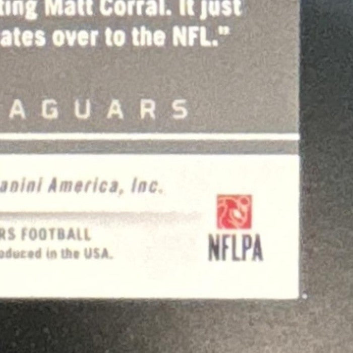 2022 Panini Rookies & Stars Snoop Conner Signatures /299 #148 Auto RC Jaguars