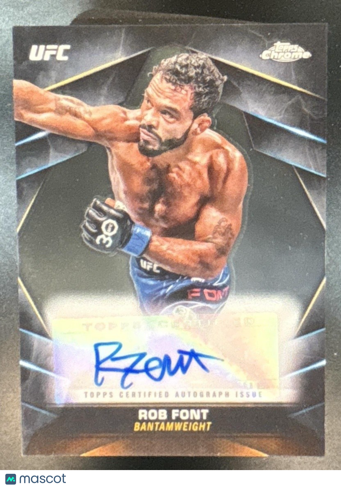2024 Topps Chrome UFC Rob Font Veteran Auto #CVA-RFO