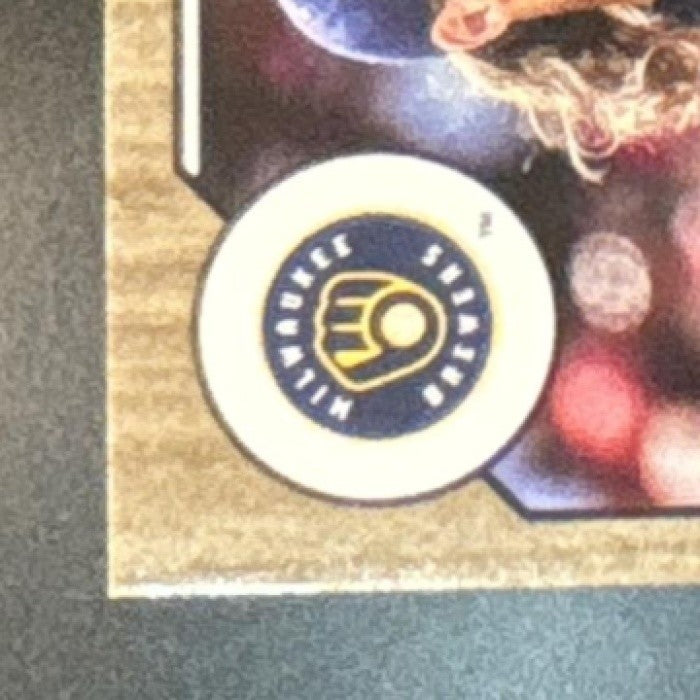 2022 Topps Update Corbin Burnes 1987 Baseball Auto Gold /50 Milwaukee Brewers