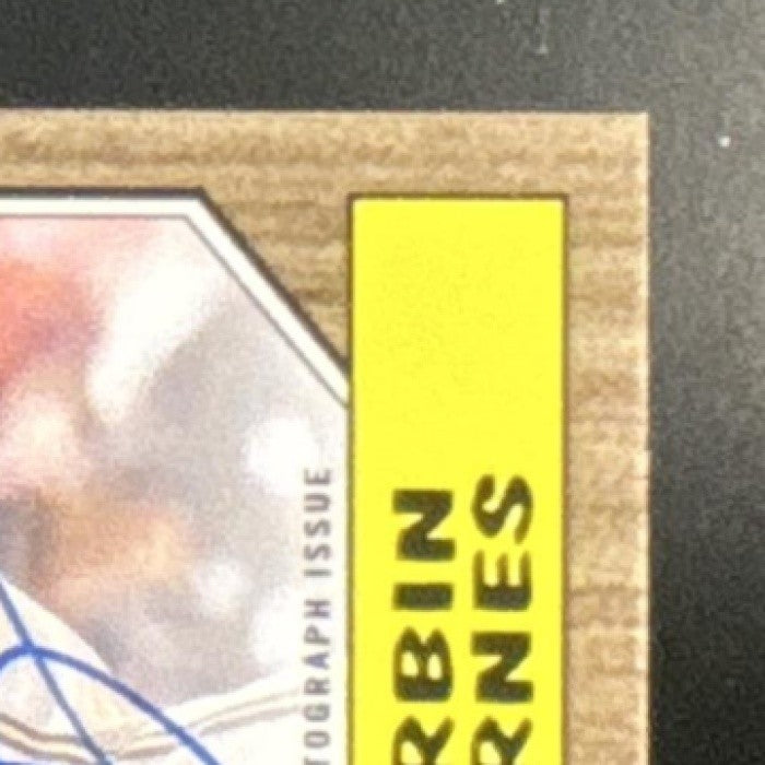 2022 Topps Update Corbin Burnes 1987 Baseball Auto Gold /50 Milwaukee Brewers
