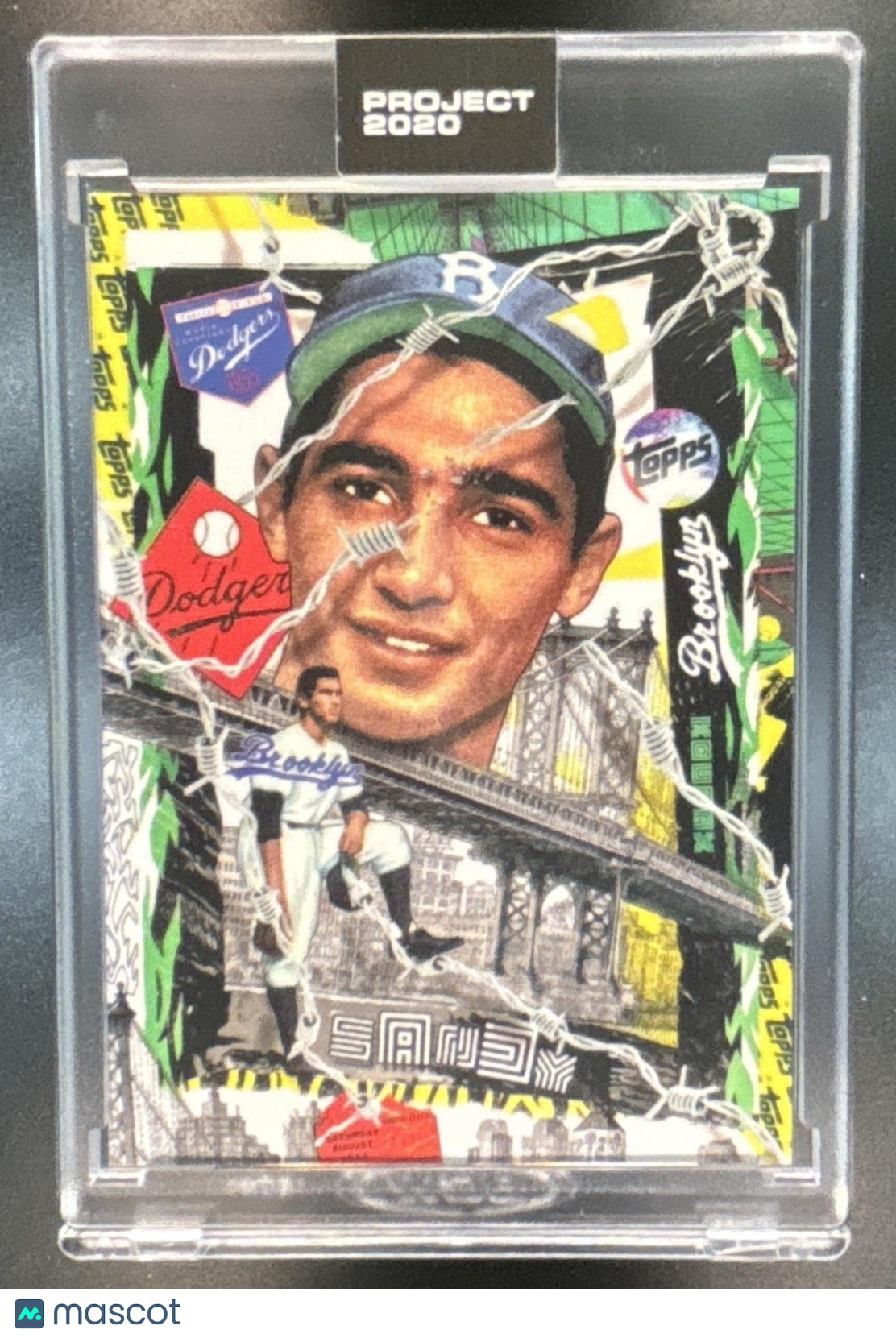 2020 Topps Project Sandy Koufax #99 Brooklyn Dodgers