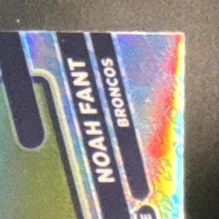 2021 Panini Donruss Optic Noah Fant Rocket #28 Denver Broncos