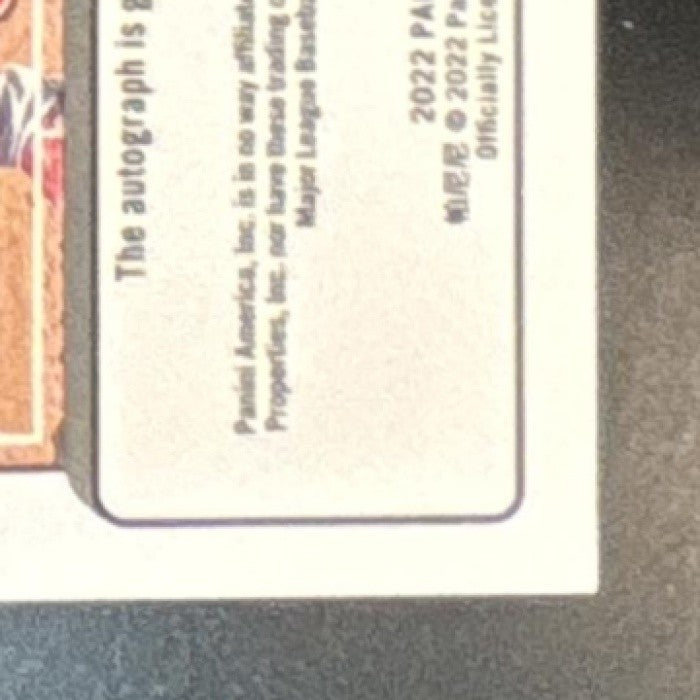 2022 Panini Donruss Connor Wong Signature Series #SS-CW Auto RC Boston Red Sox