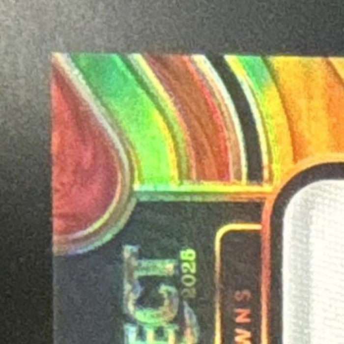 2025 Select Shedeur Sanders Signature Swatch Tie-Dye /25 MEM RC Auto Browns
