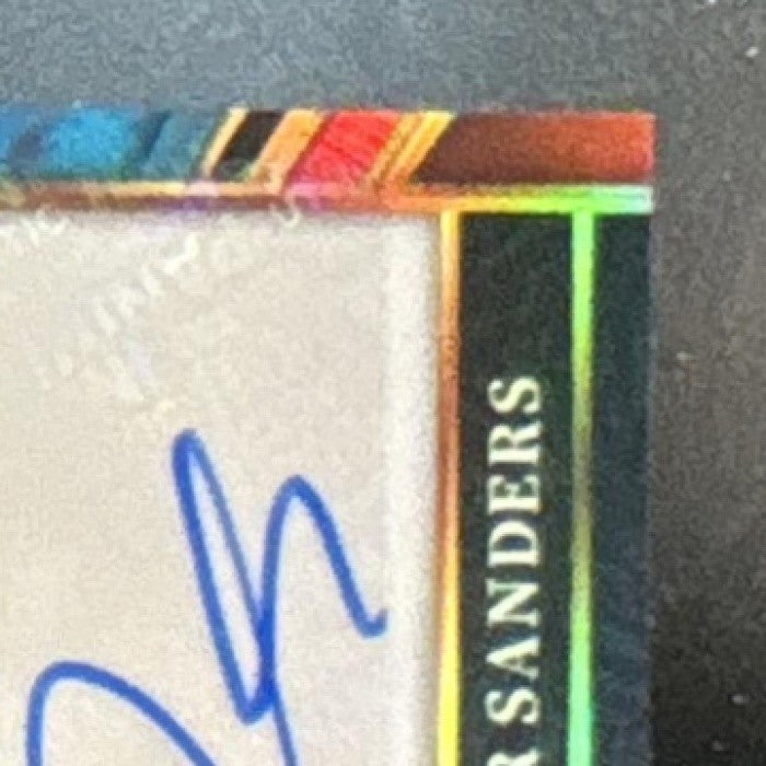 2025 Select Shedeur Sanders Signature Swatch Tie-Dye /25 MEM RC Auto Browns