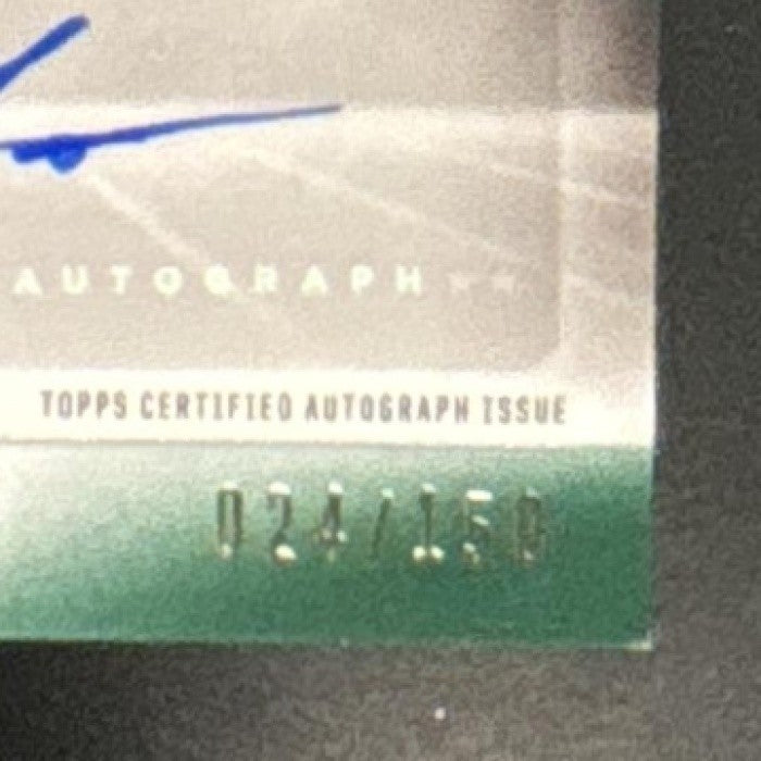 2024 Topps Signature Class Laiatu Latu Rookie Auto Green /150 RC Colts