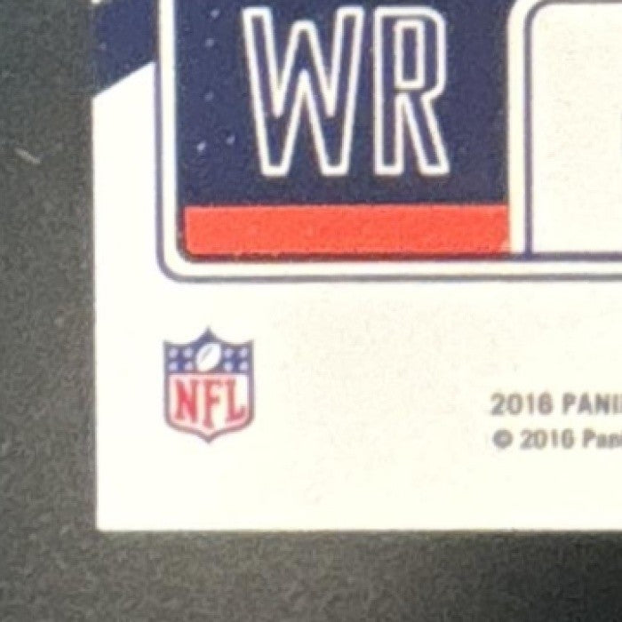 2016 Donruss Optic Wes Welker Peyton Manning Top Targets Blue /149 #8 Broncos