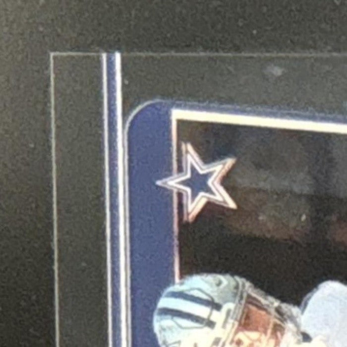 2021 Panini Clearly Donruss Simi Fehoko Rated Rookie Auto #92 RC Dallas Cowboys