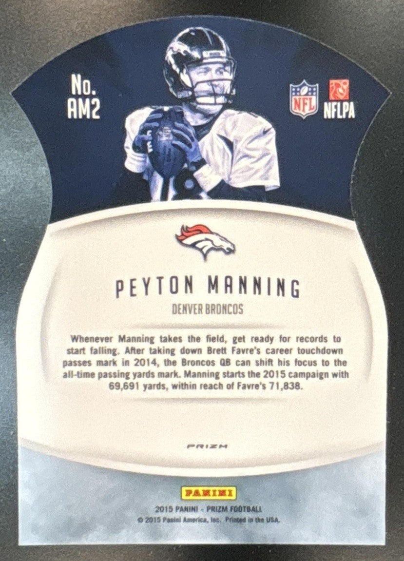 2015 Panini Prizm Peyton Manning Air Marshals (prizm) #AM2 Denver Broncos