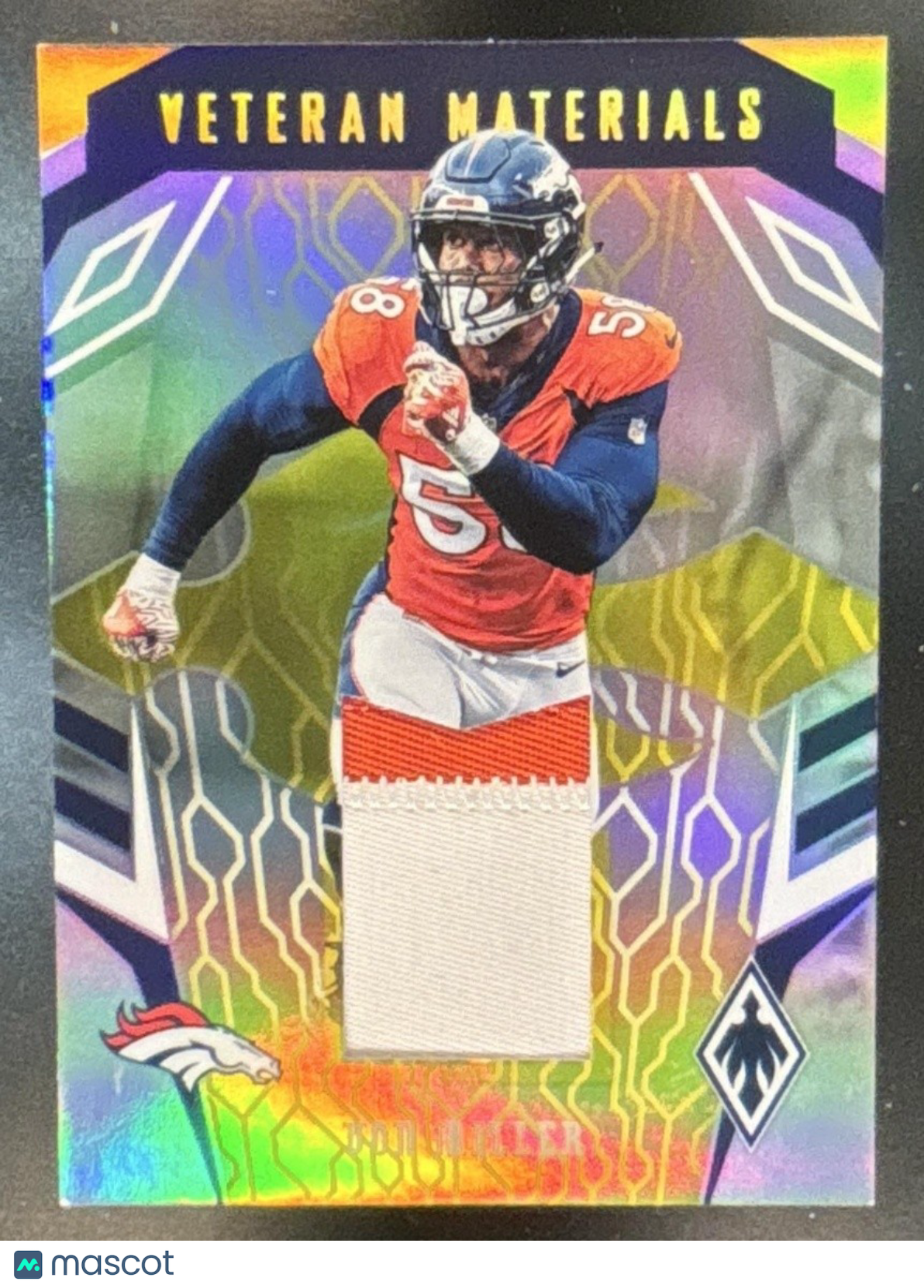 2018 Panini Phoenix Von Miller Veteran Materials /25 #14 Denver Broncos