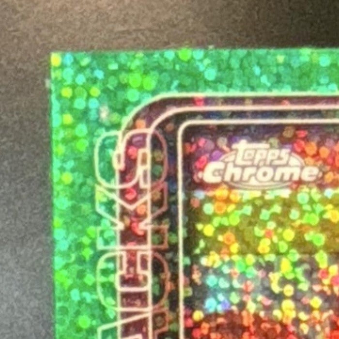 2025 Topps Chrome Corbin Carroll Image Variation Green Speckle /99 #268 Arizona