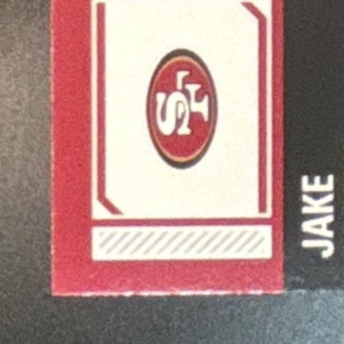 2023 Panini Contenders Jake Moody Midfield Ticket /50 #200 Auto RC 49ers