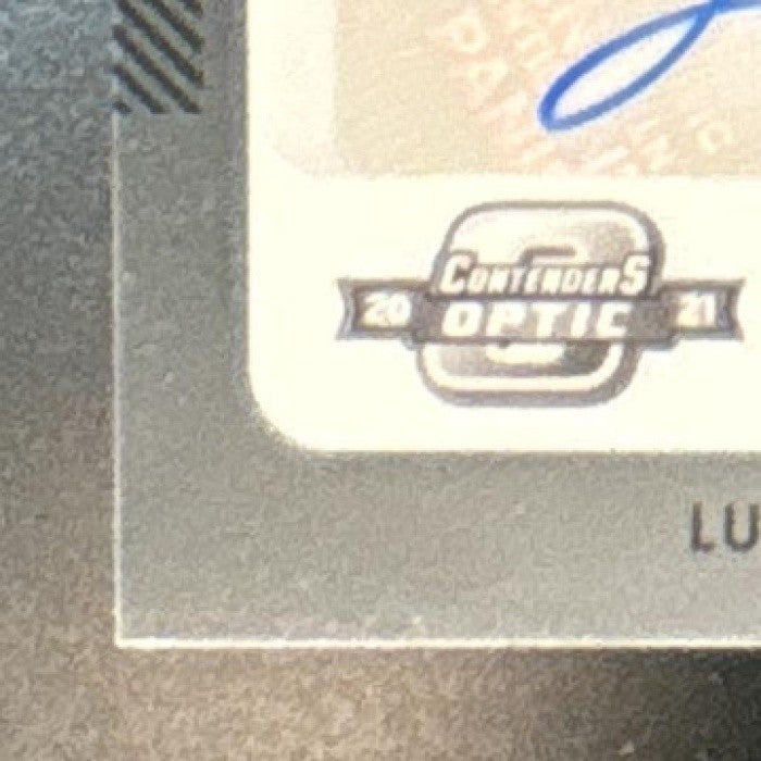 2021 Panini Contenders Optic Luke Farrell #179 RC Rookie Ticket Auto Jaguars