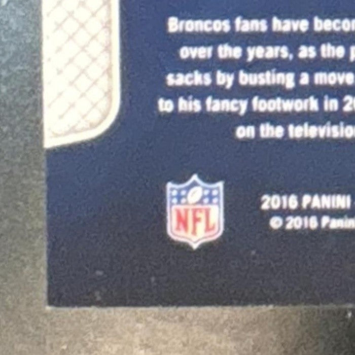 2016 Panini Rookies & Stars Von Miller Crusade Gold /25 #19 Denver Broncos