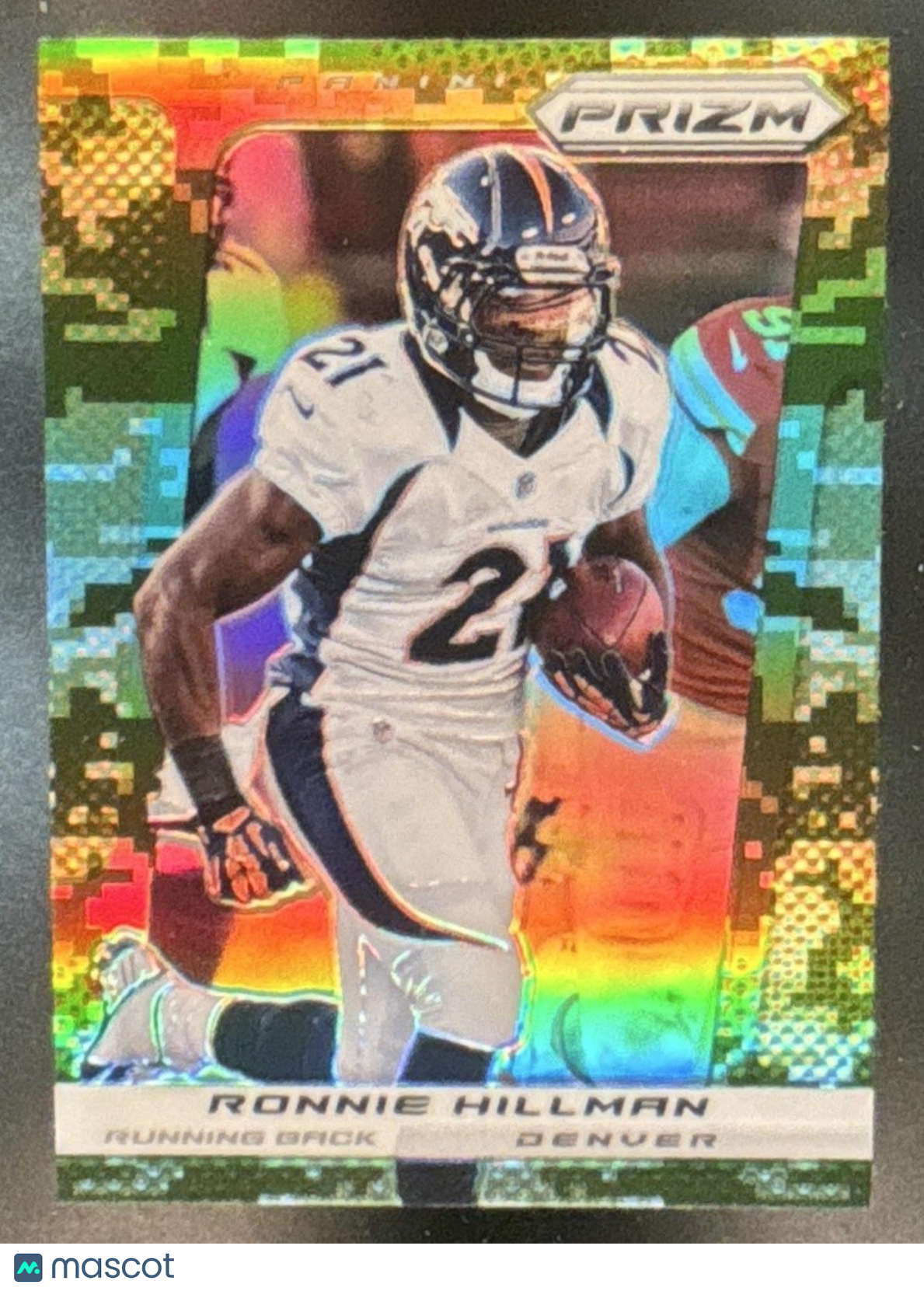 2013 Panini Prizm Ronnie Hillman Prizms Camo #83 Denver Broncos