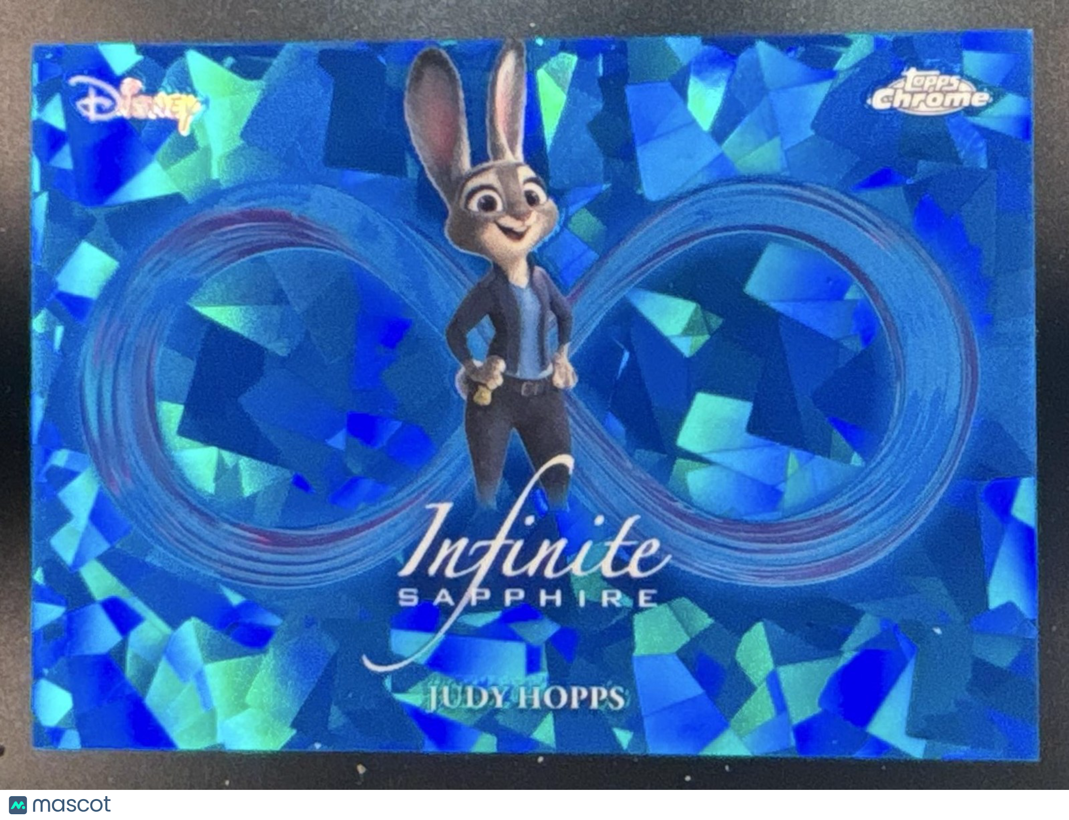 2026 Topps Chrome Sapphire Disney Judy Hopps Infinite #IS-1 Zootopia