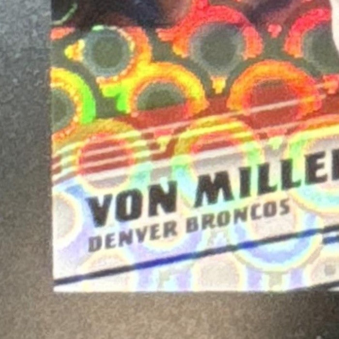 2017 Panini Day Von Miller (Scope / Circles) Pyramids /5 #2 Denver Broncos