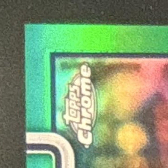 2025 Topps Chrome Tyler Warren Image Variation Green /99 #346 SP RC Colts