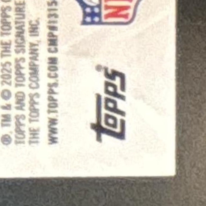 2025 Topps Signature Class Saquon Barkley In Session Orange /50 Eagles