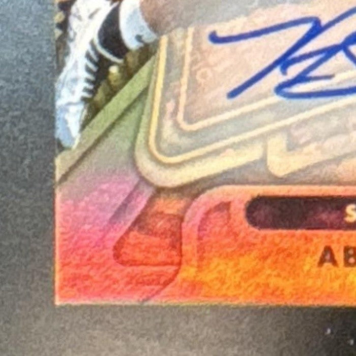 2022 Panini Gold Standard Abram Smith Auto /199 #153 RC New Orleans Saints