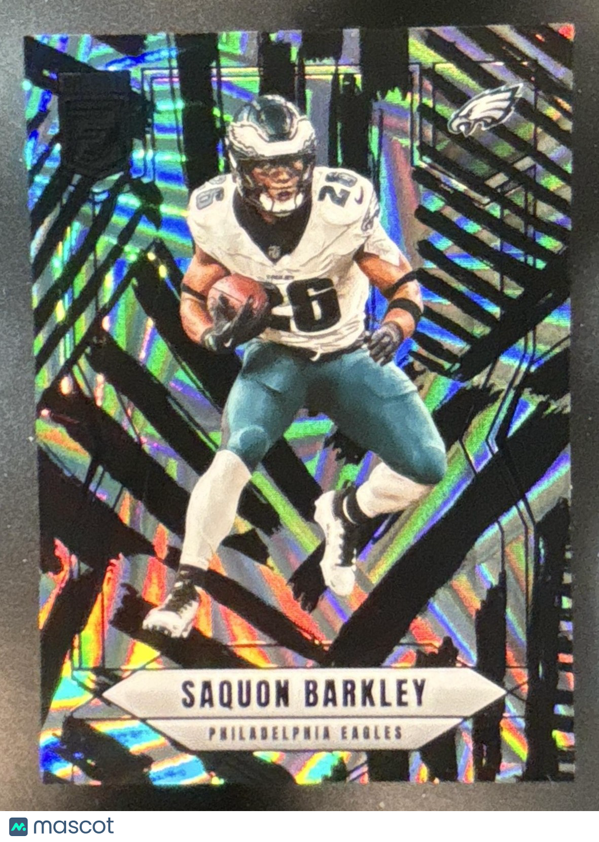 2025 Panini Donruss Elite Saquon Barkley Razzle Dazzle #52 Philadelphia Eagles