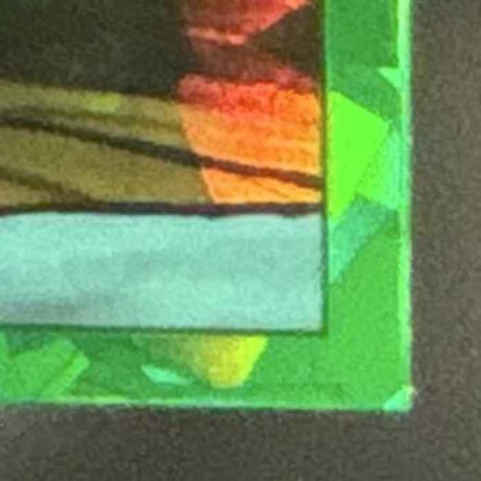 2025 Topps Chrome Sapphire SpongeBob Sapphire Exactly As You Do Green /99 #194