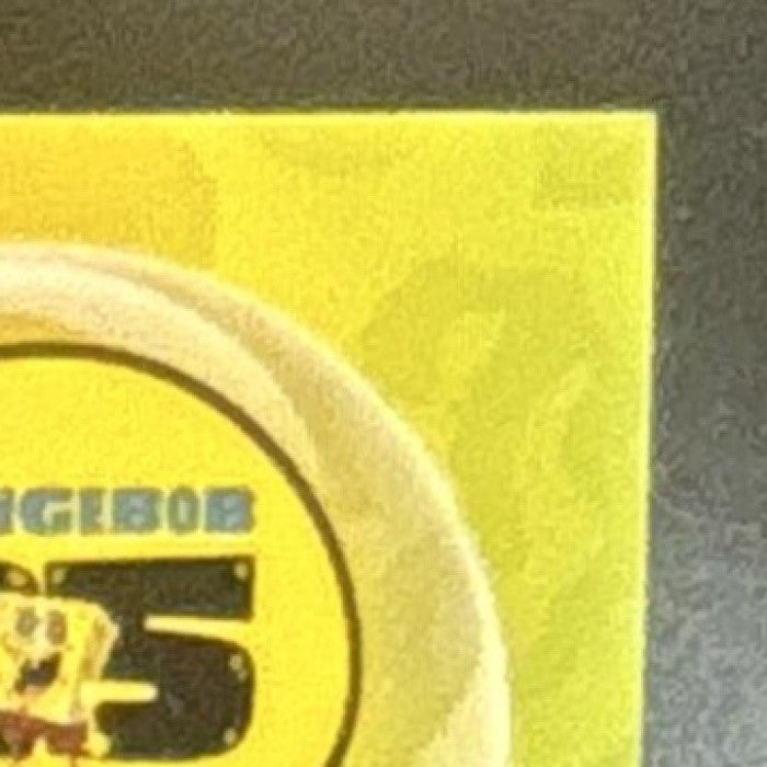 2025 Topps Chrome Sapphire SpongeBob Sapphire Exactly As You Do Green /99 #194