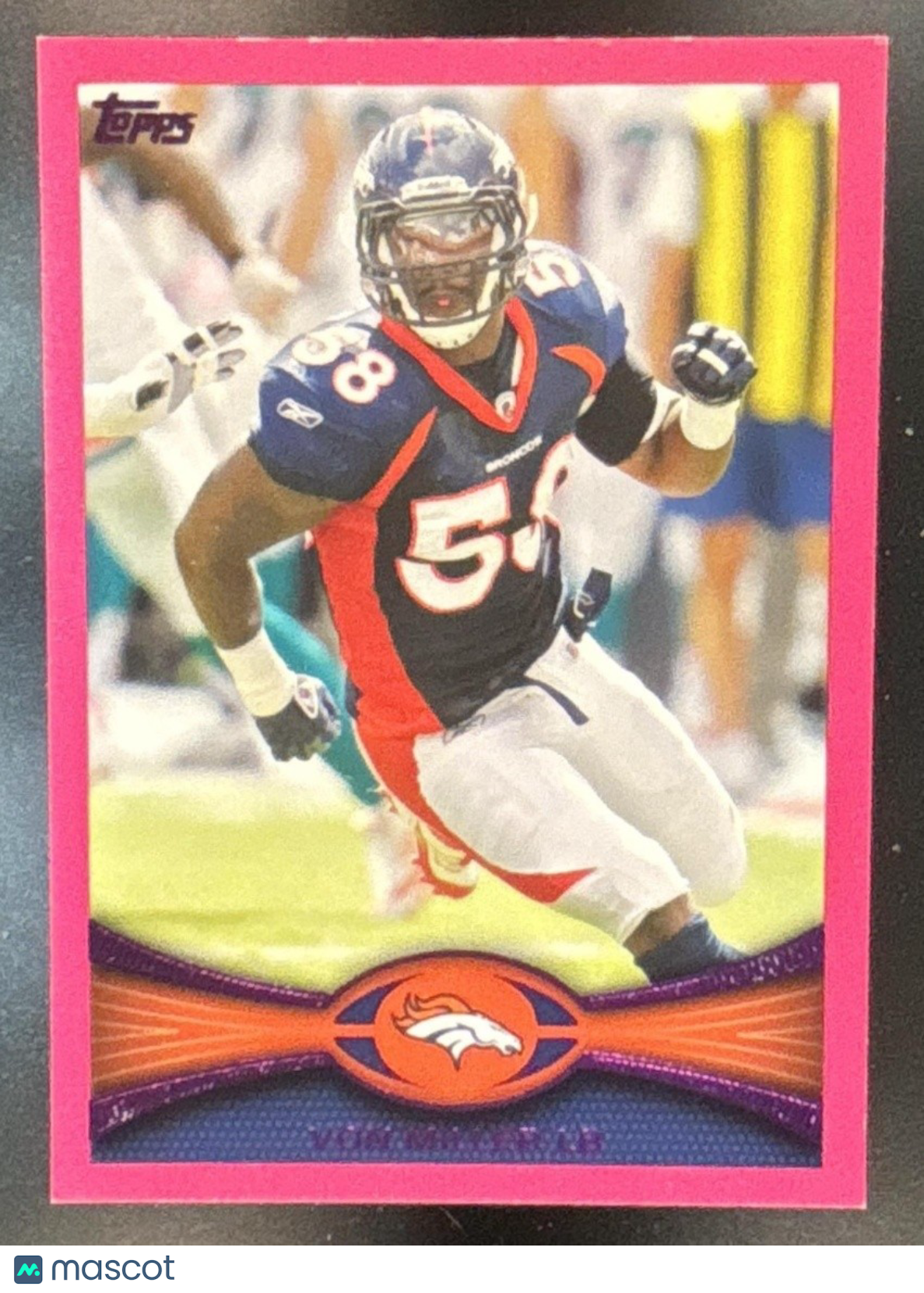 2012 Topps Von Miller Pink /399 #325 Denver Broncos