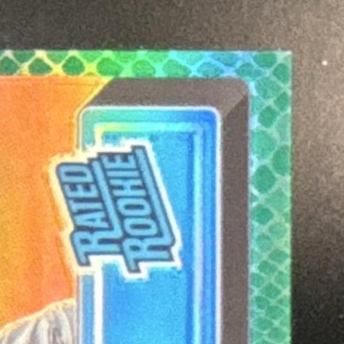 2022 Panini Donruss Optic Edward Cabrera Green Dragon /99 #52 RC Miami Marlins