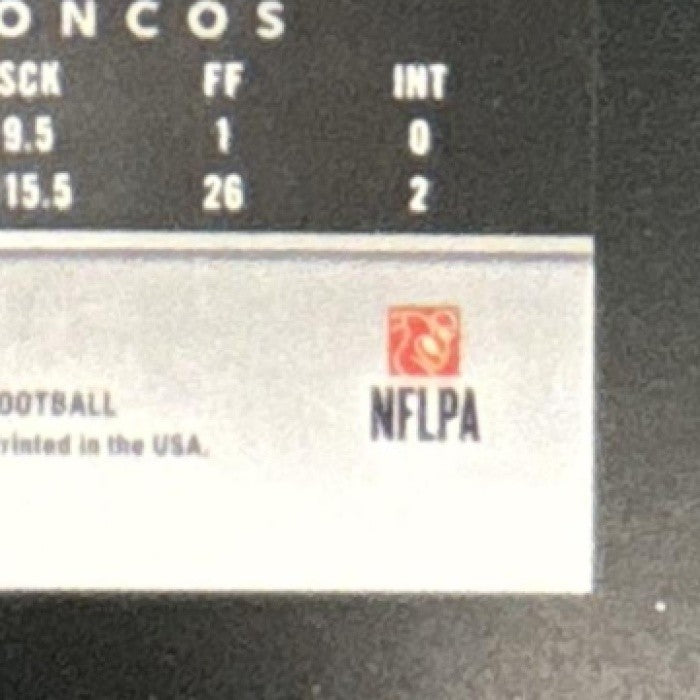 2022 Panini Spectra Von Miller Neon Splatter 1/8 #106 Denver Broncos