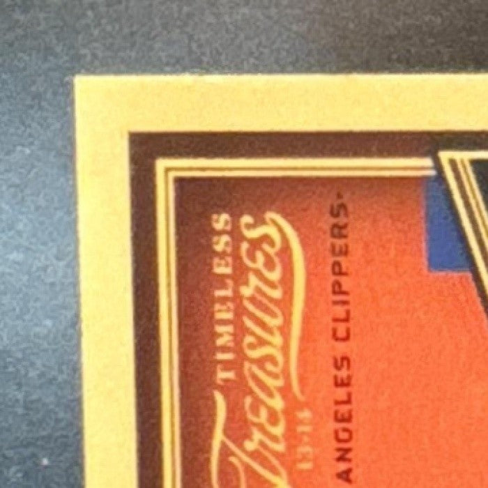 2013-14 Panini Timeless Treasures Danny Manning Treasured Threads #20 Clippers