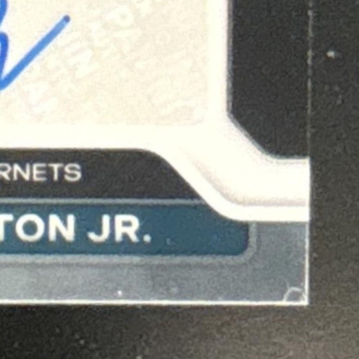 2021-22 Panini Prizm PJ Washington Jr. Sensational Signatures Auto Hornets