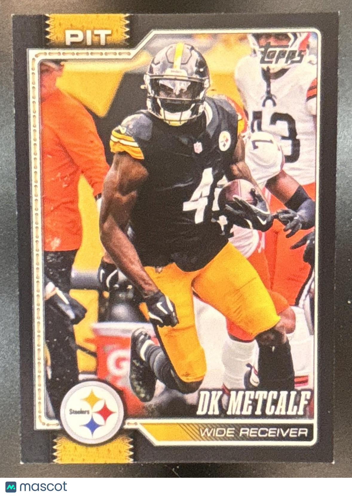 2026 Topps DK Metcalf Black /70 #175 Pittsburgh Steelers