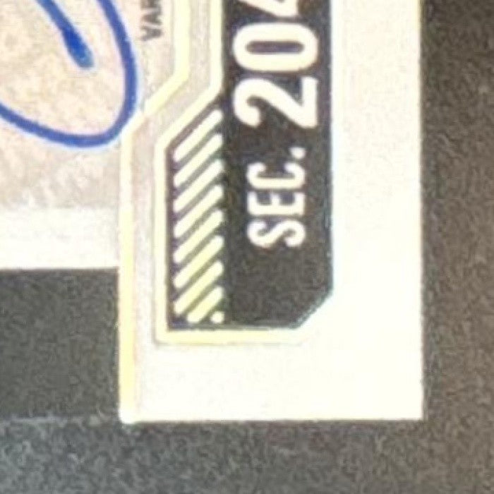 2023 Panini Contenders Parker Washington Playoff Ticket /149 #146b Auto RC