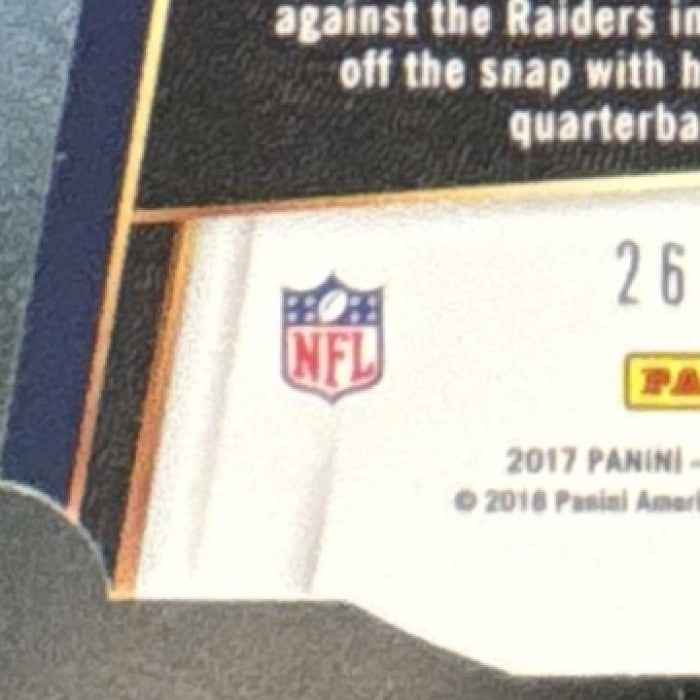 2017 Panini Select Von Miller Purple Prizm Die Cut /75 #162 Denver Broncos