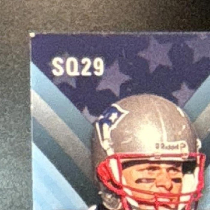 2008 Upper Deck Tom Brady StarQuest Rainbow Blue #SQ29 New England Patriots