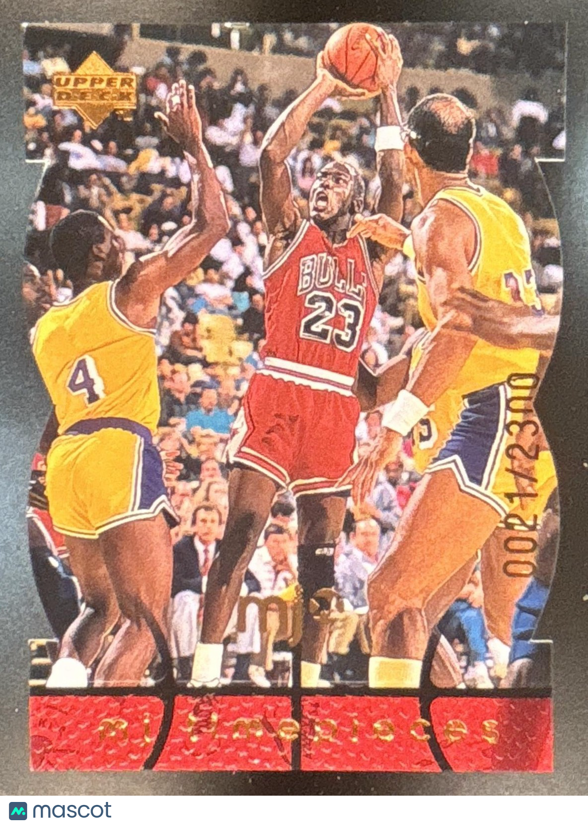 1998-99 Upper Deck MJx Michael Jordan Timepieces Red /2300 #20 Chicago Bulls