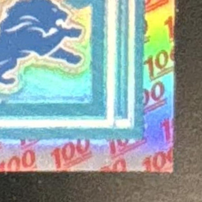 2025 Panini Donruss Optic Isaac TeSlaa One Hundred Prizm #219 RC Detroit Lions