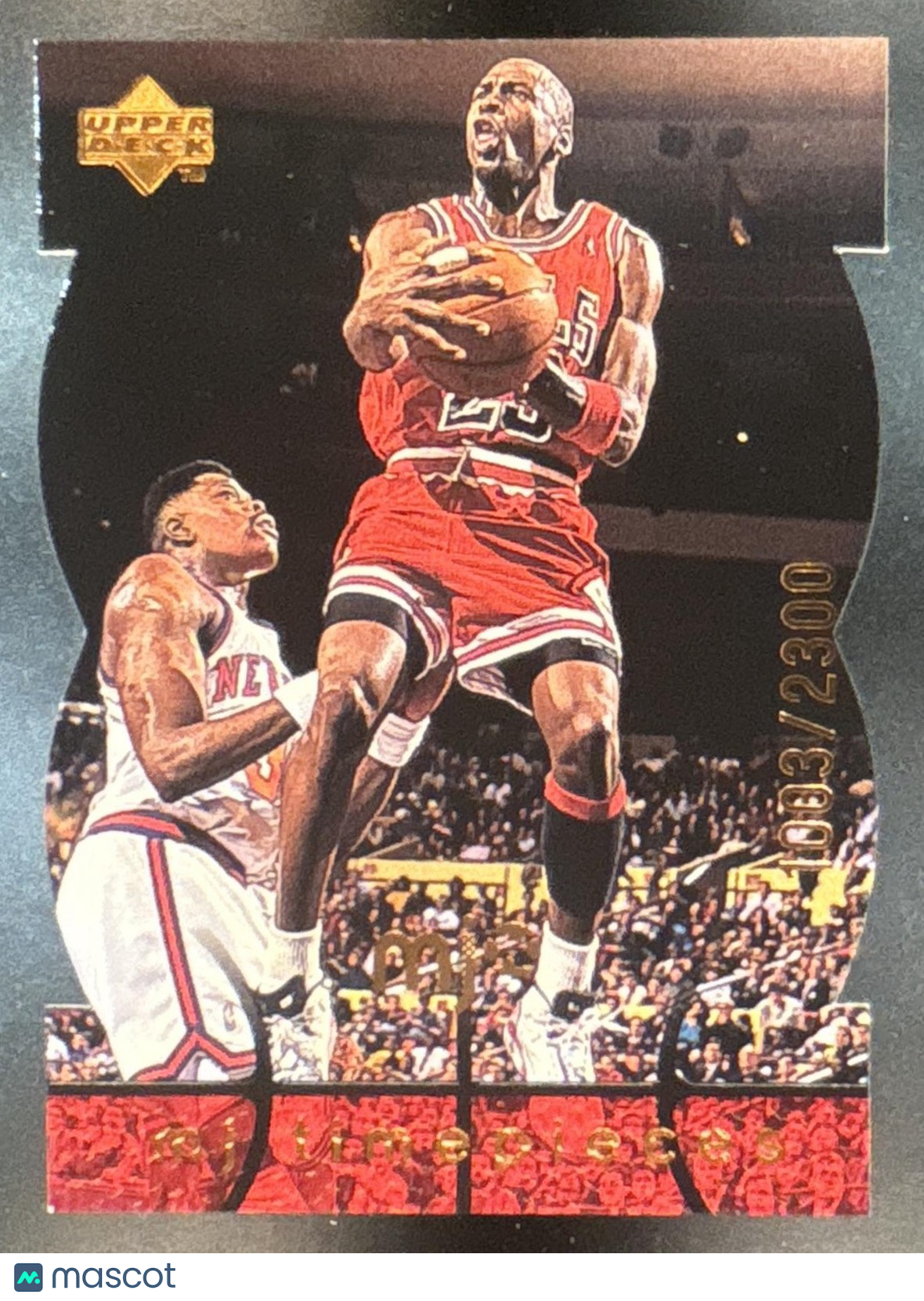 1998-99 Upper Deck MJx Michael Jordan Timepieces Red /2300 #41 Chicago Bulls
