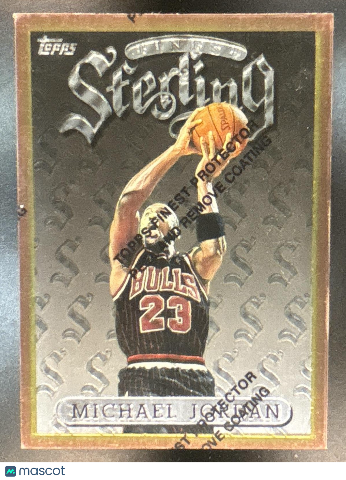 1996-97 Topps Finest Michael Jordan Bronze #50 Chicago Bulls
