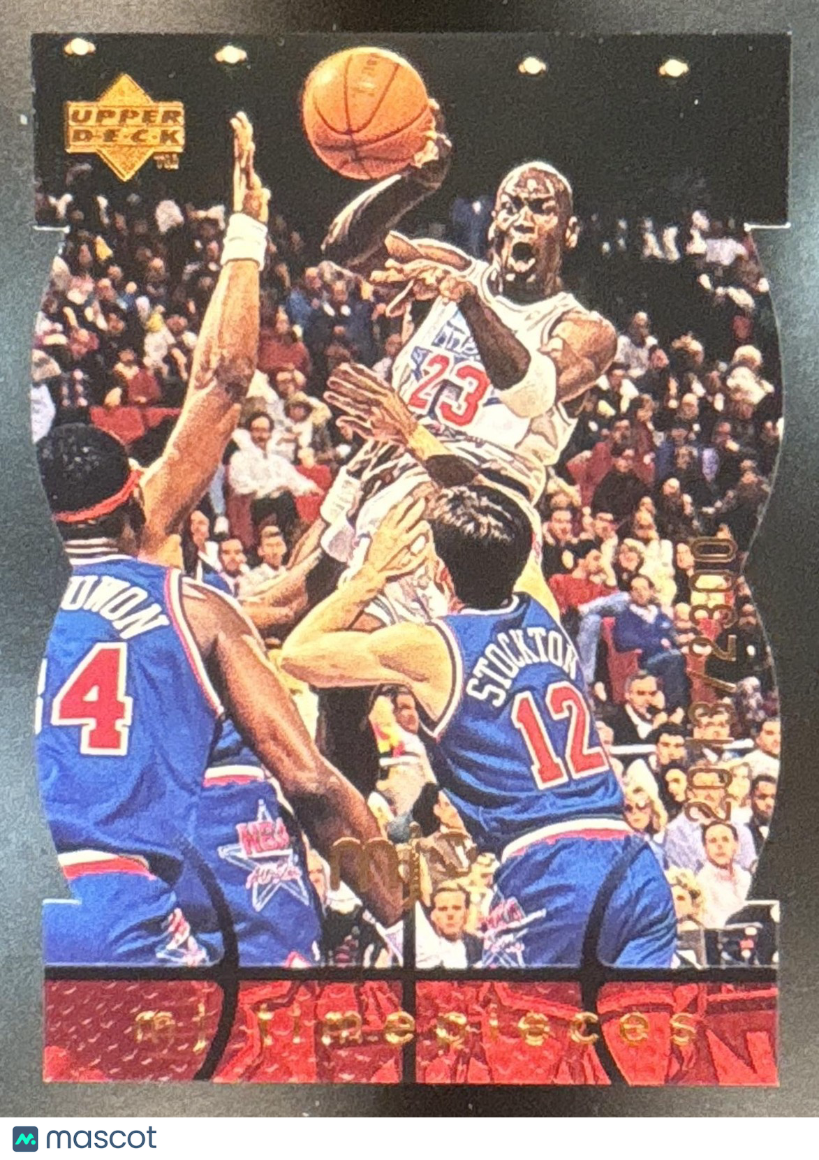 1998-99 Upper Deck MJx Michael Jordan Timepieces Red /2300 #73 Chicago Bulls