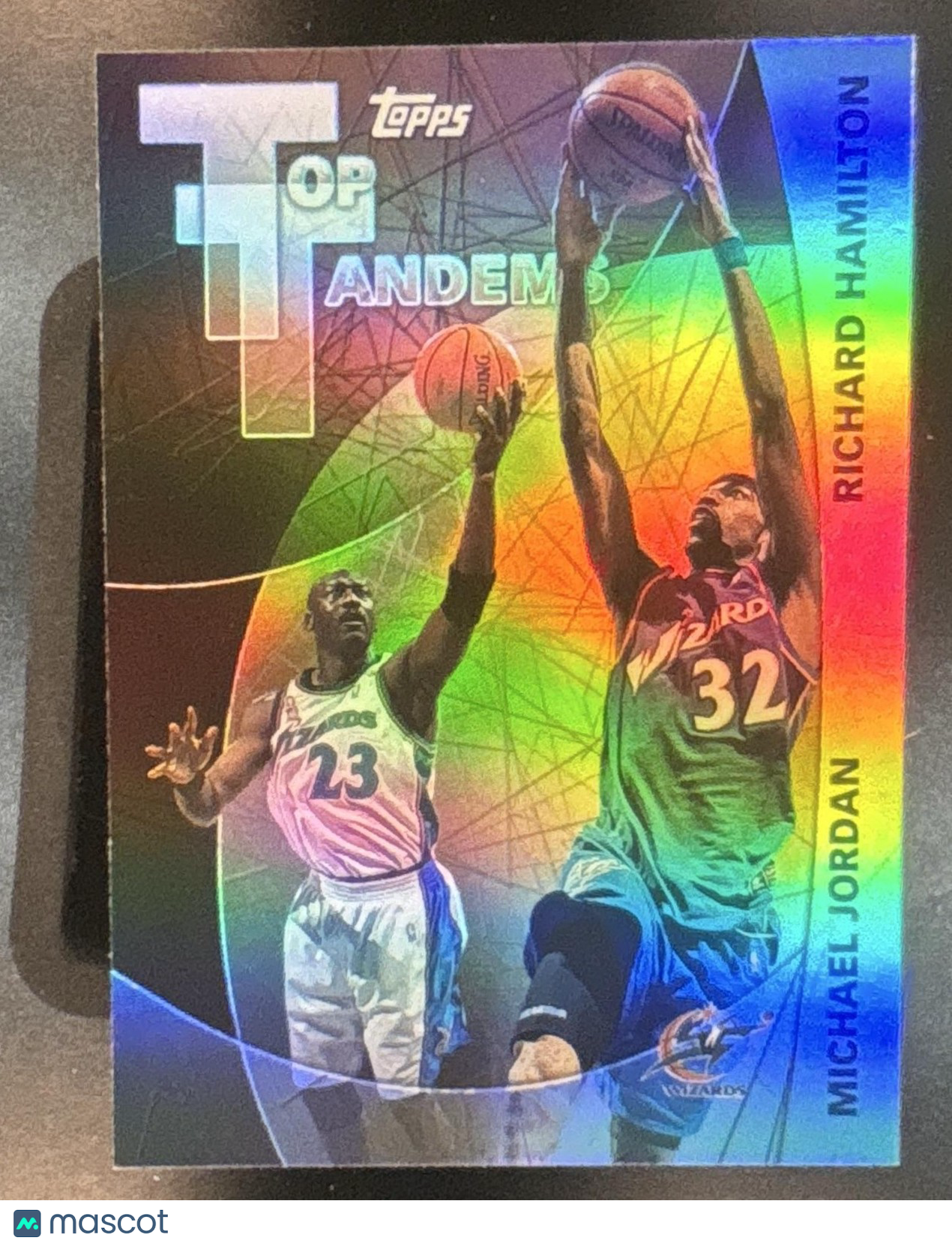 2002-03 Topps Michael Jordan Richard Hamilton Top Tandems Wizards