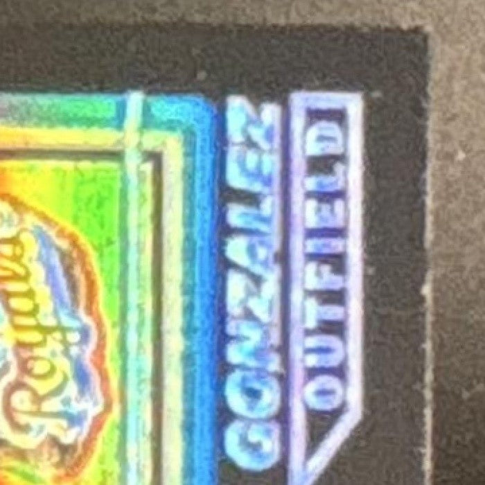 2004 Topps Chrome Juan Gonzalez Black Refractor #342 Kansas City Royals